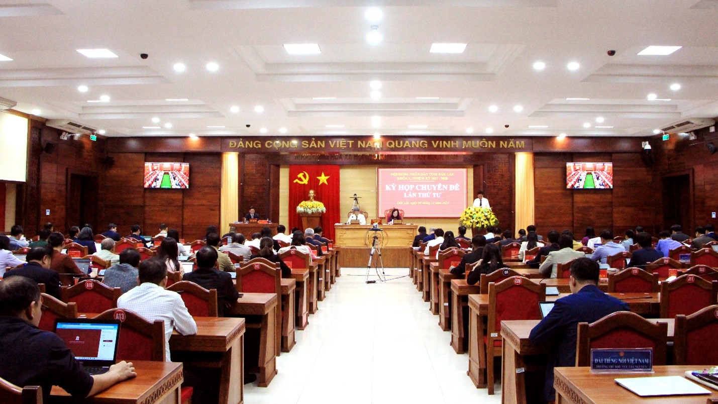 Thông cáo báo chí về Kỳ họp Chuyên đề lần thứ Năm, HĐND tỉnh khóa X, nhiệm kỳ 2021 – 2026